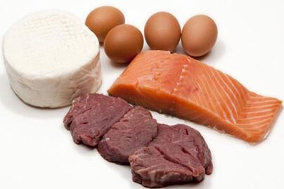 Aliments protéinés pour le régime Dukan.
