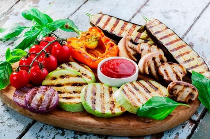 légumes rôtis pour perdre du poids